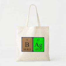 Periodic table Bag bag