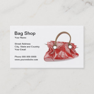 Bag Shop Business Card