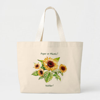 Bag, Sunflowers Large Tote Bag