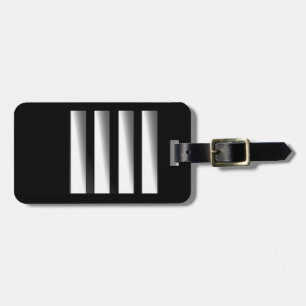 Bag Tag - Captain - Silver Stripes