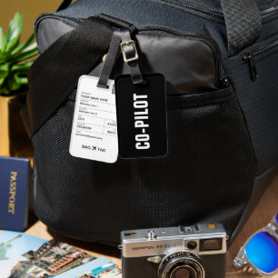 BAG TAG - CO-PILOT