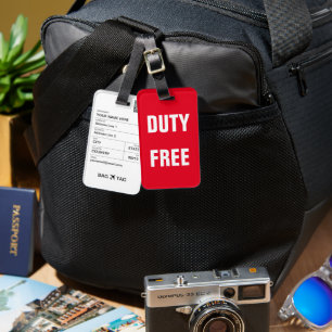 BAG TAG - Duty Free