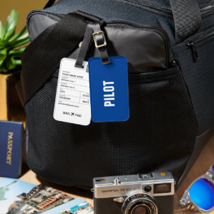 BAG TAG - PILOT