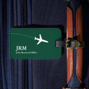 Bag Tags for Aeroplane Travel Baggage