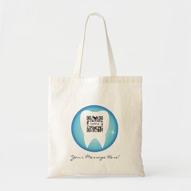 Bag Template Dental Tooth (Front)