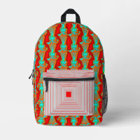 Bag Type: Print Cut Sew Backpack Lightweight and d