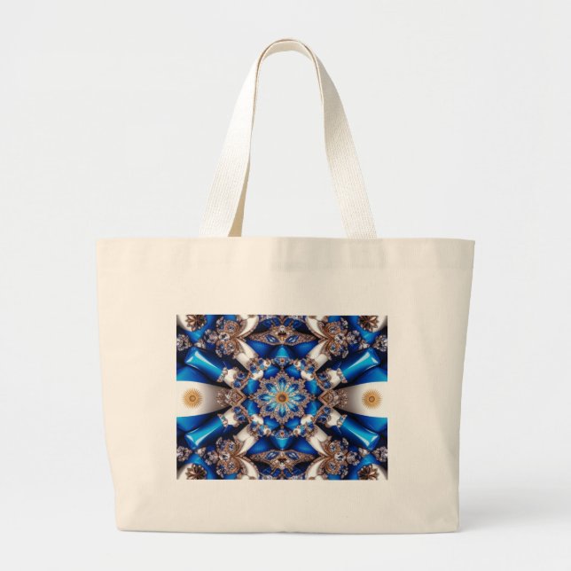 Bag with Argentinian Colours Design (Front)