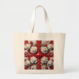 Bag with English Roses Design