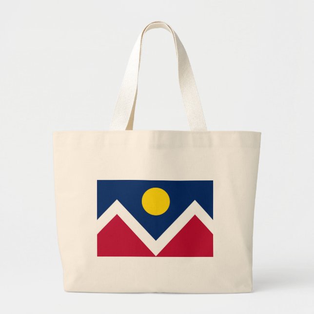 Bag with Flag of  Denver, Colorado State - USA (Front)