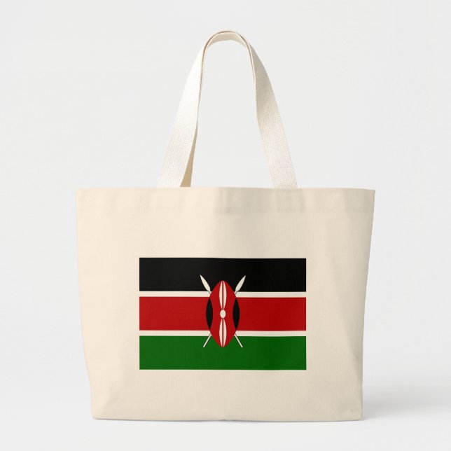 Bag with Flag of Kenya (Front)