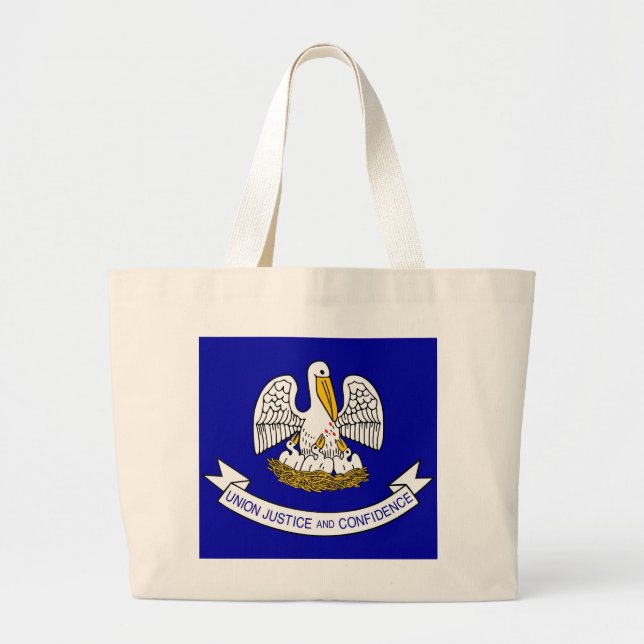 Bag with Flag of Louisiana State - USA (Front)