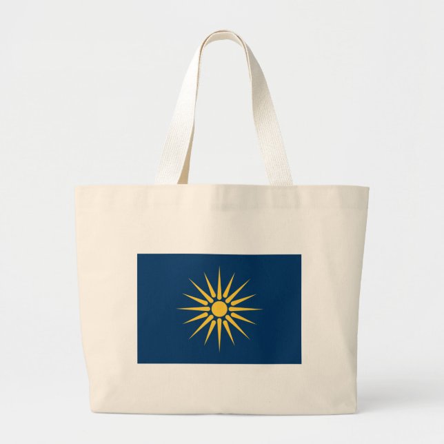 Bag with Flag of Macedonia, Greece (Front)