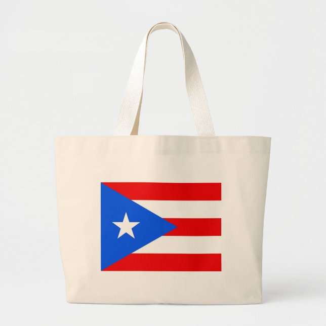 Bag with Flag of  Puerto Rico - USA (Front)