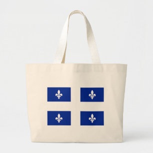 Bag with Flag of Quebec, Canada