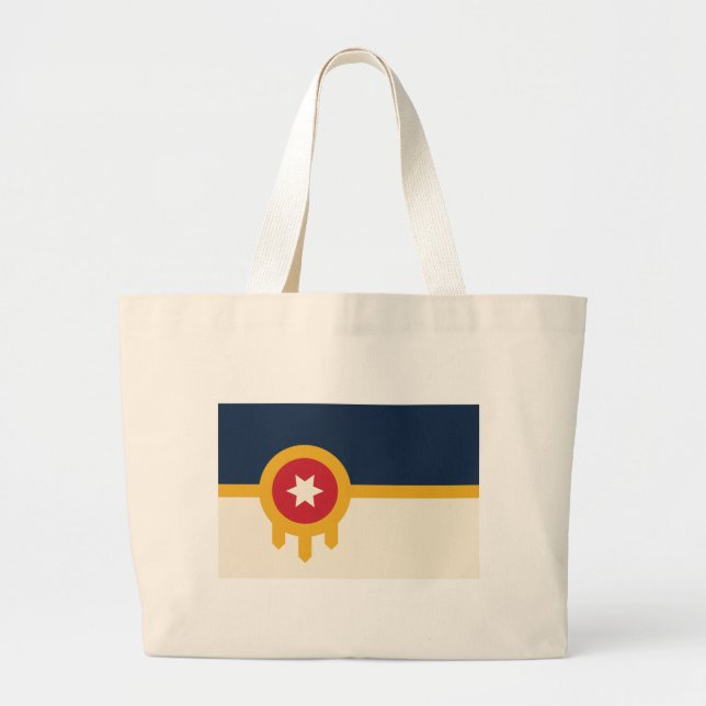 Bag with Flag of Tulsa, Oklahoma (Front)