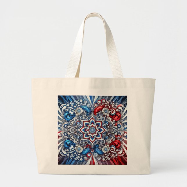 Bag with French Colours Design (Front)