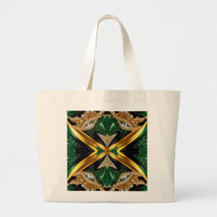Bag with Jamaican Colours Design