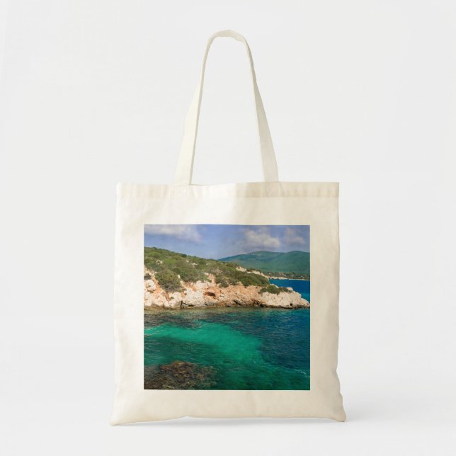Bag with sea view from Sardinia. (Front)