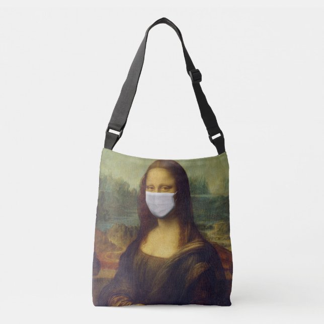 Bag with the image of the Mona Lisa (Front)