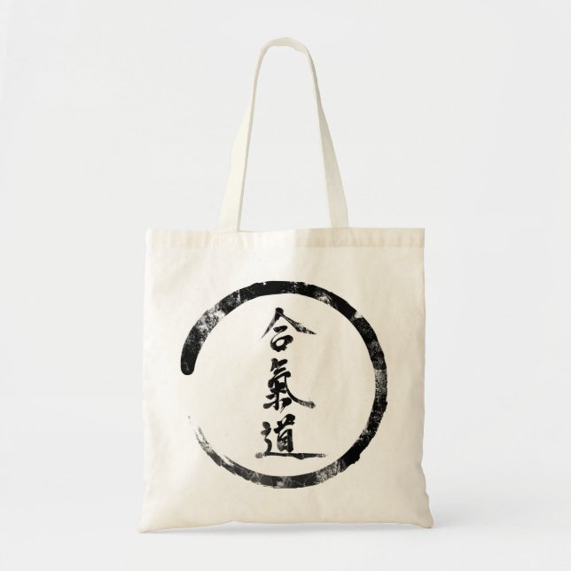 Bag with the sign of the rotation energy of ki (Front)