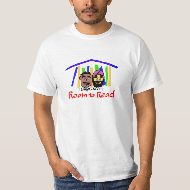 Baga & Vati T-shirt (Room to Read) (Front)