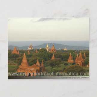 Bagan Monuments Postcard