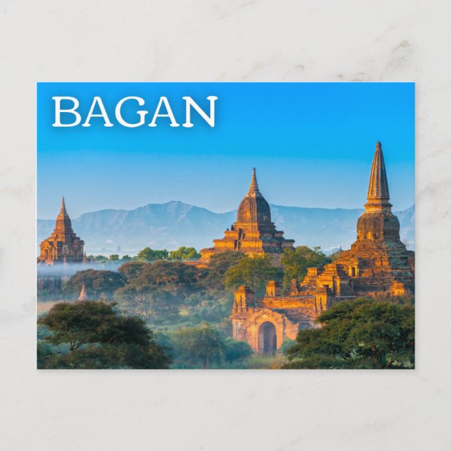 Bagan, Myanmar (Burma) Postcard (Front)