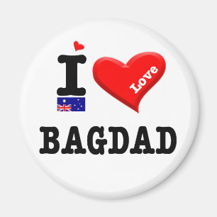 BAGDAD - I Love Magnet