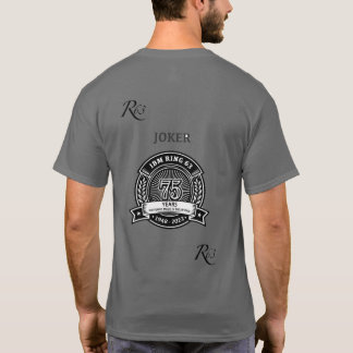 Bagde and Joker bak 75 Yr T T-Shirt