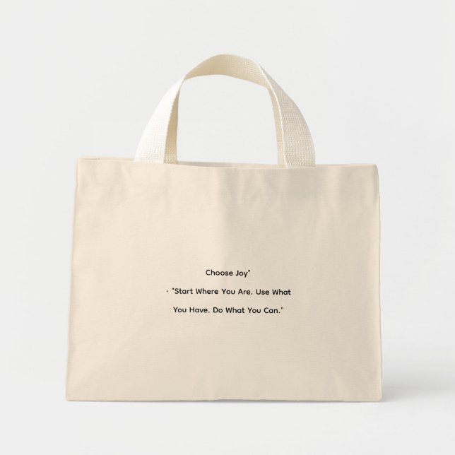 Bage Mini Tote Bag (Front)