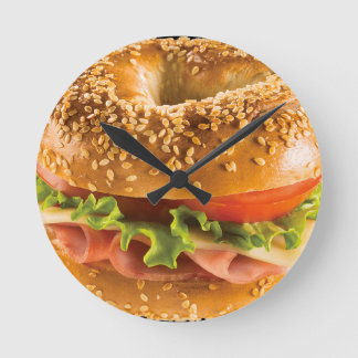 BAGEL 5 ROUND CLOCK