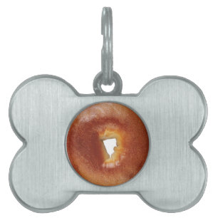Bagel Beagle Pet ID Tag