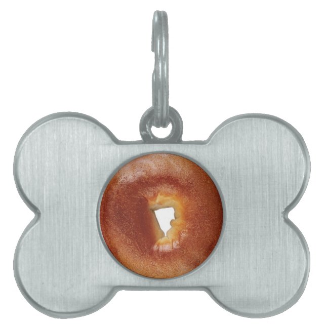 Bagel Beagle Pet Tag (Front)