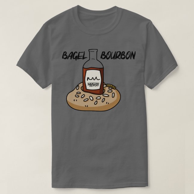 Bagel Bourbon T-Shirt (Design Front)