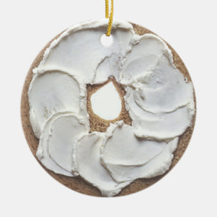 Bagel Ceramic Tree Decoration