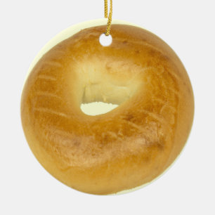 Bagel Ceramic Tree Decoration