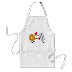 Bagel & Cream Cheese - Love - Valentine - Hearts Standard Apron