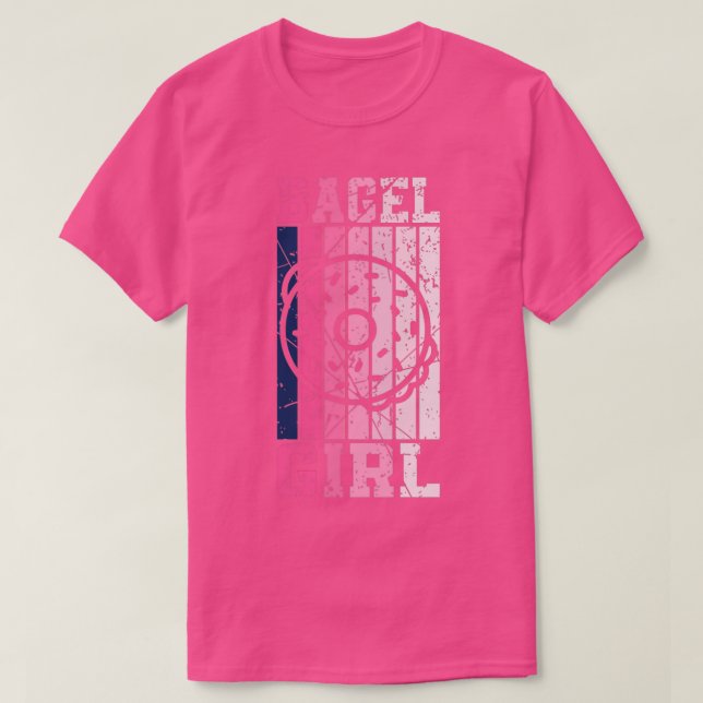 Bagel Girl Baker Bakery 4 T-Shirt (Design Front)