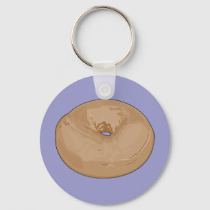 Bagel Key Ring