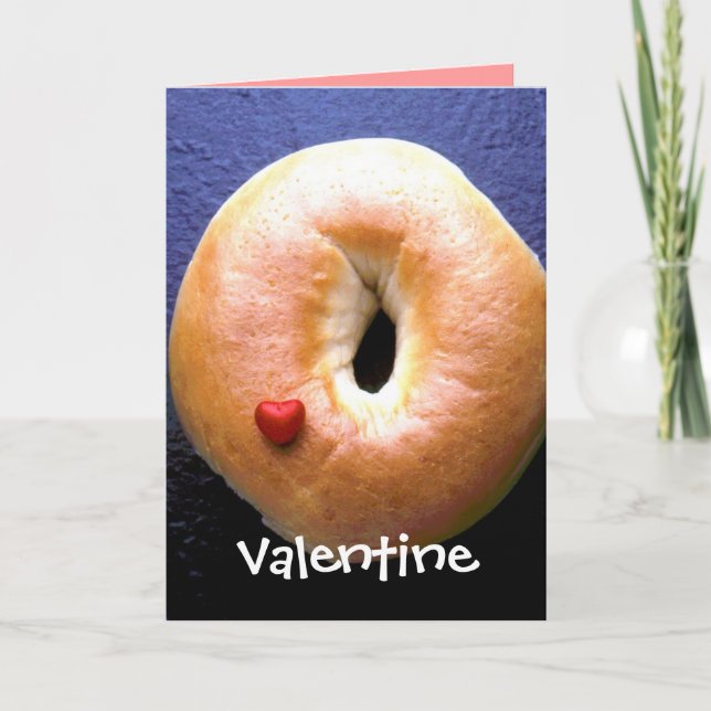 Bagel Lover Holiday Card (Front)