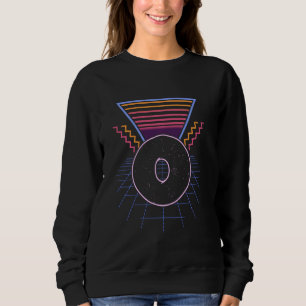 Bagel Ring Shaped Jewish Bread Baker Roll Beigel R Sweatshirt