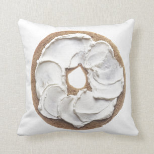 Bagel with Cream Cheese Cushion