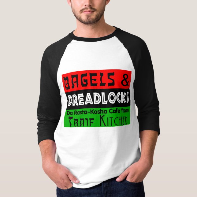Bagels & Dreadlocks T-Shirt (Front)