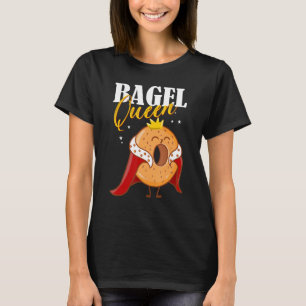 Bagels Food Tee Bagel Queen