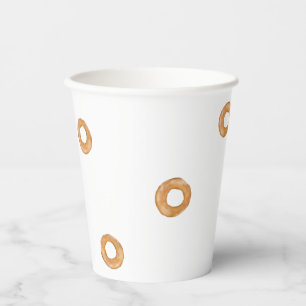BAGELS   Little Bagels White Paper Cups