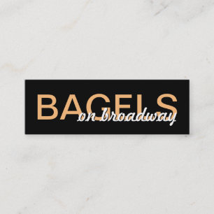 bagels punch card