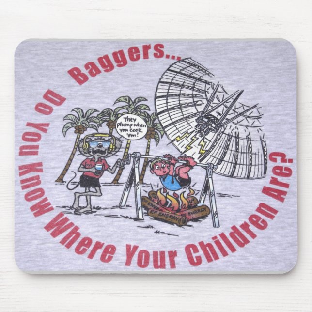 BAGGERS MOUSE MAT (Front)