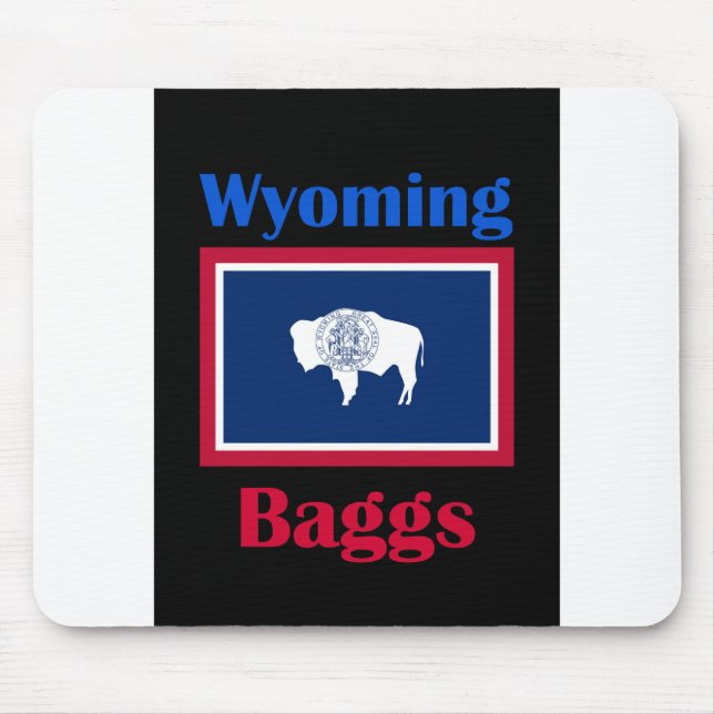 Baggs Wyoming Mouse Mat (Front)