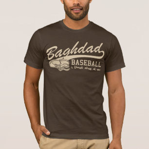 baghdad baseball - i throw shoe at you T-Shirt