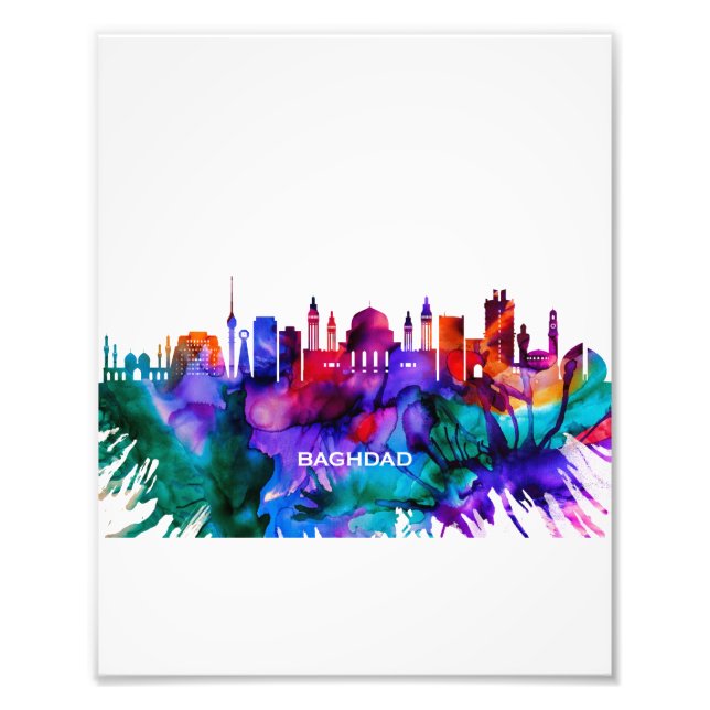 Baghdad Skyline Photo Print (Front)